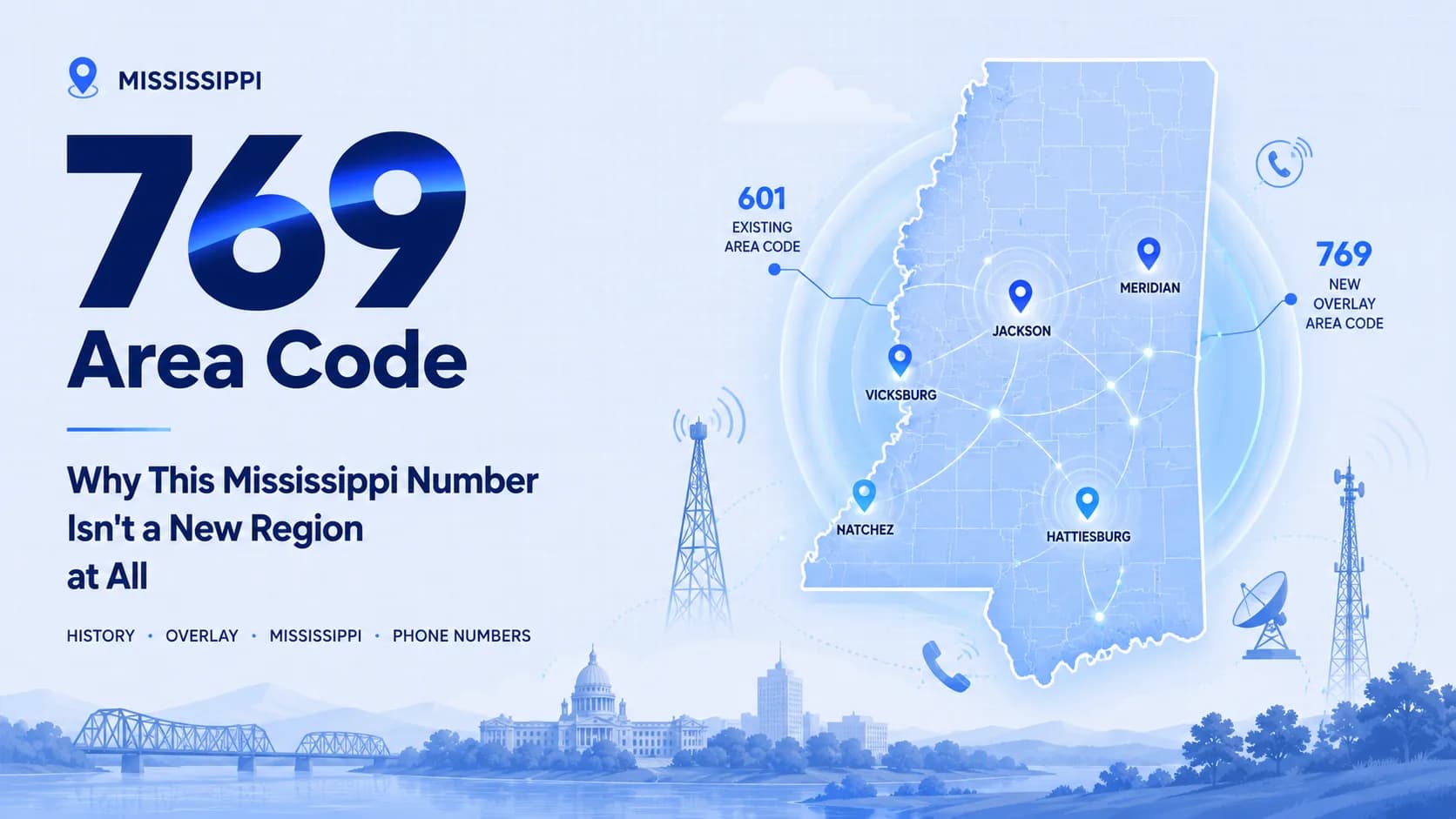769 Area Code: Why This Mississippi Number Isn't a New Region at All