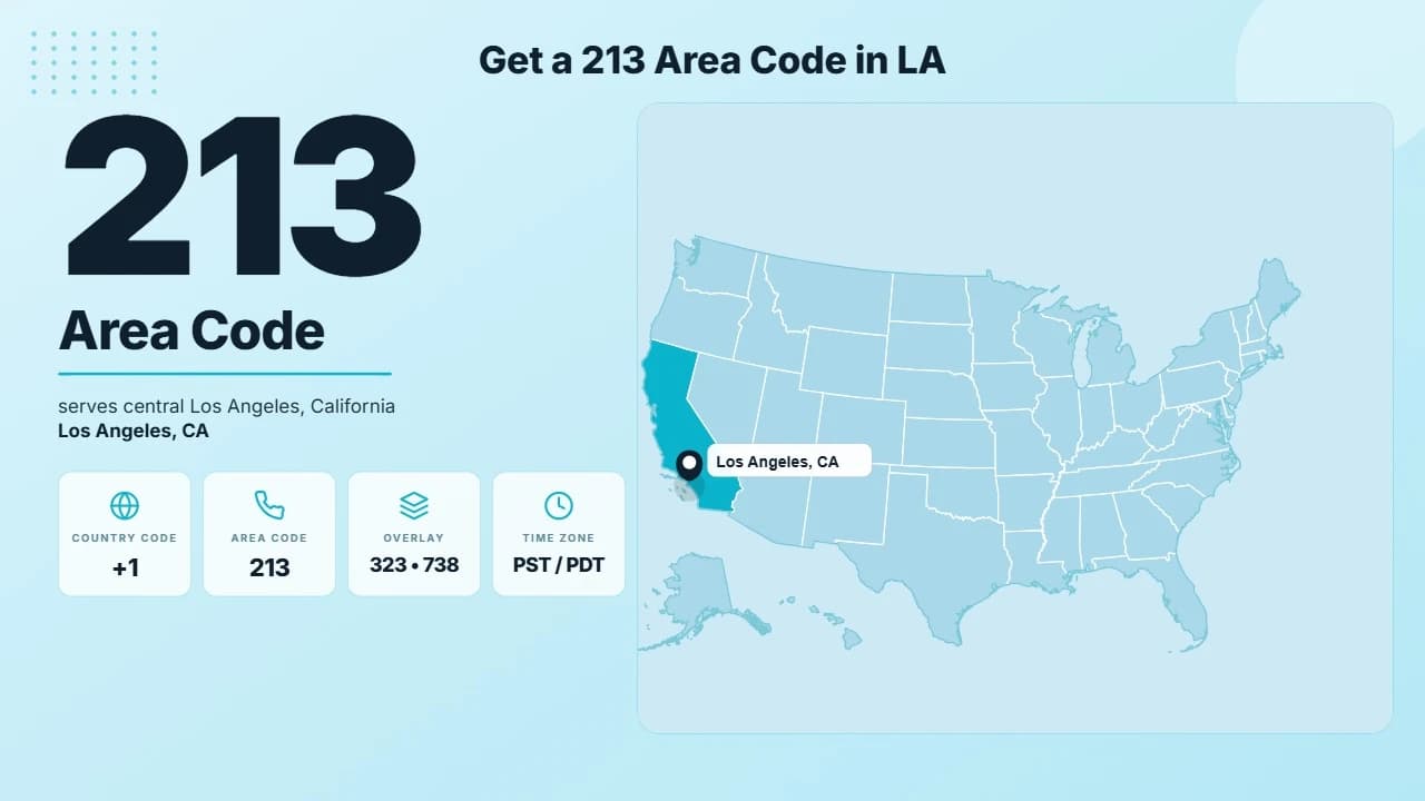 213 area code