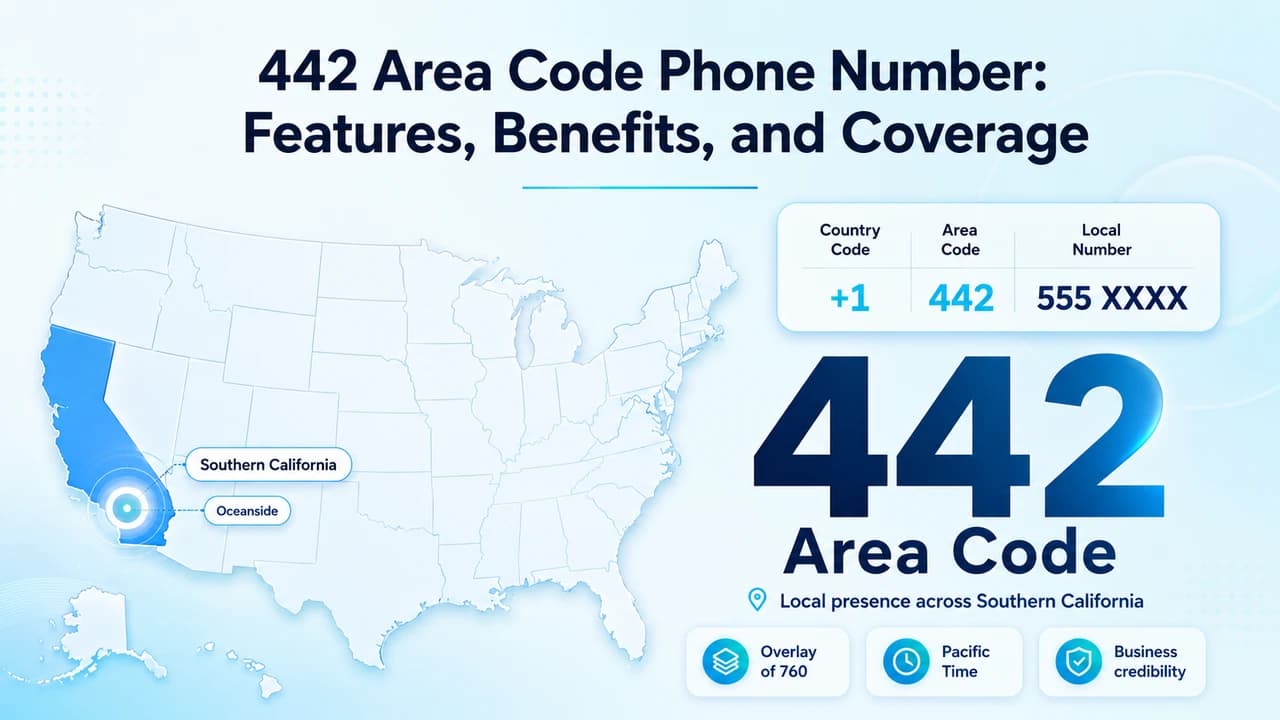 Southern California coastline and desert landscape spanning the 442 area code territory