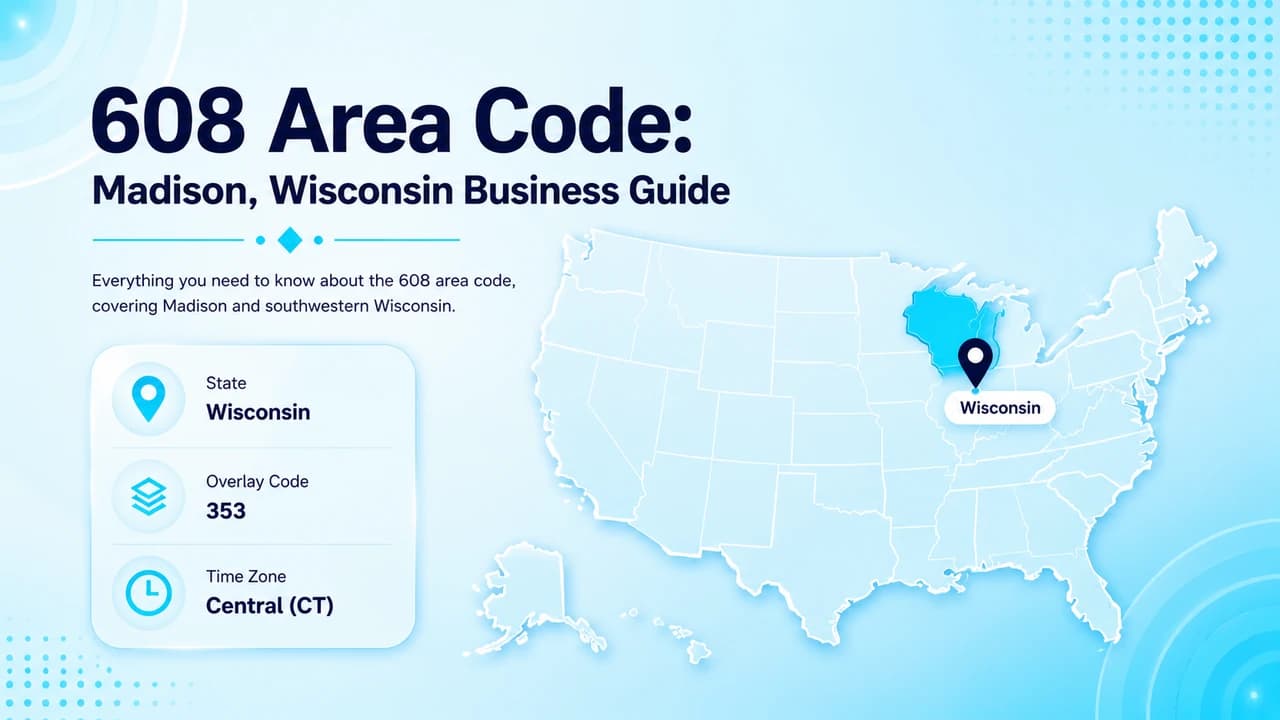 608 area code