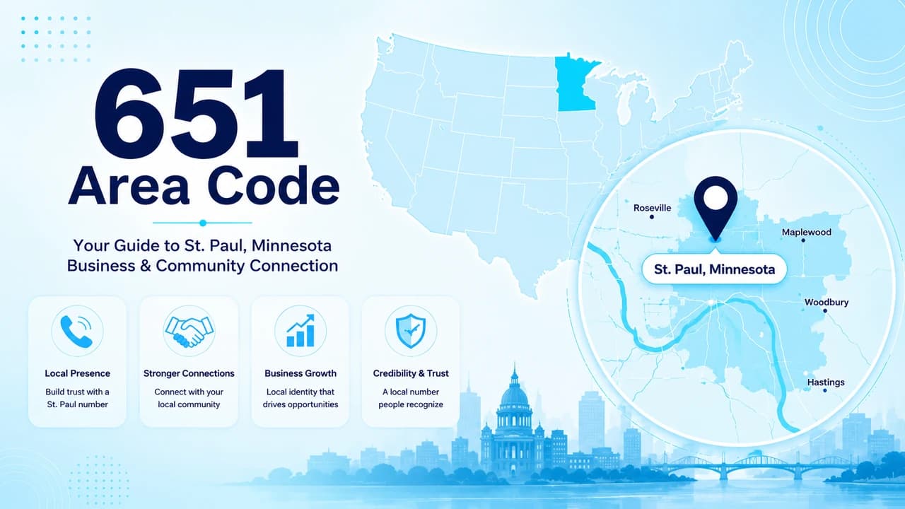 651 area code