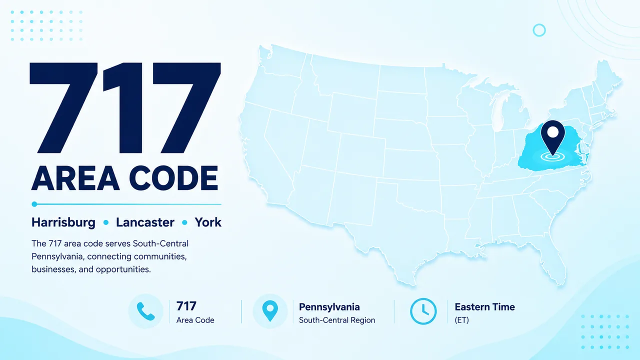717 area code