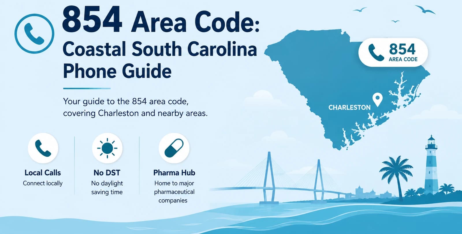 854 area code
