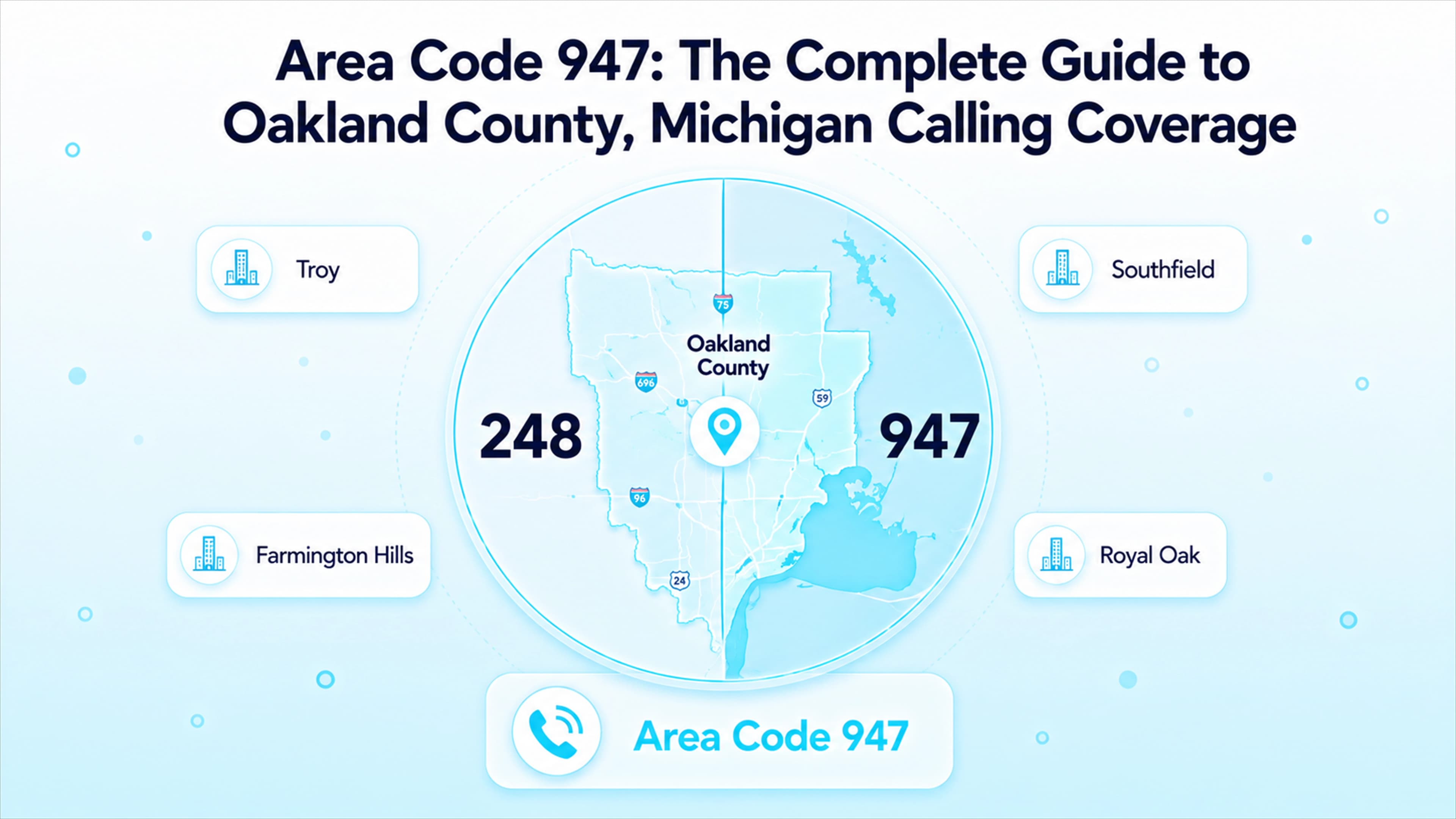 947 area code