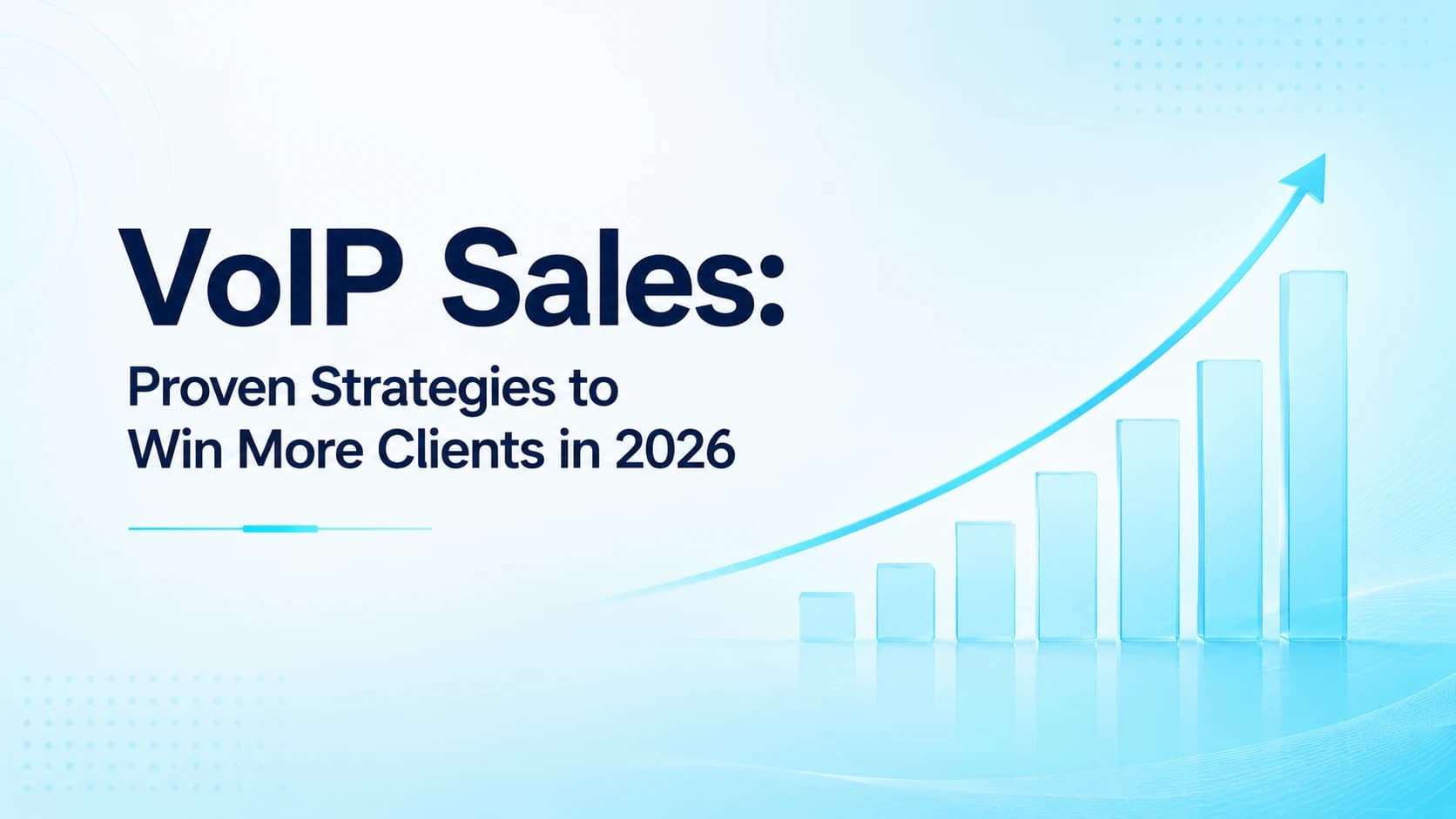 Sales rep closing a deal on a headset while reviewing VoIP pricing on a screen