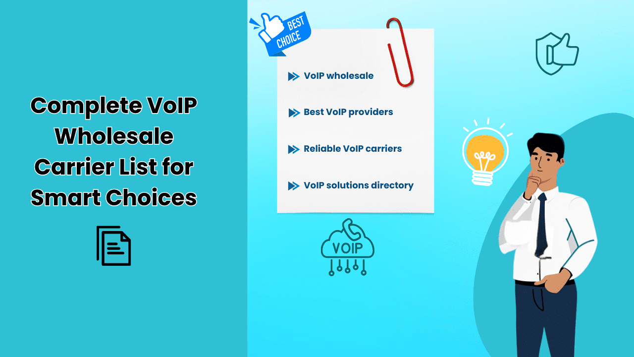 Complete VoIP Wholesale Carrier List for Smart Choices