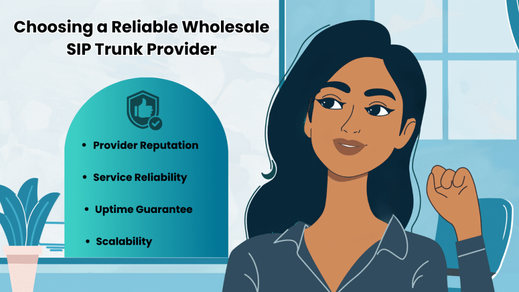 Choosing a Reliable Wholesale SIP Trunk Provider