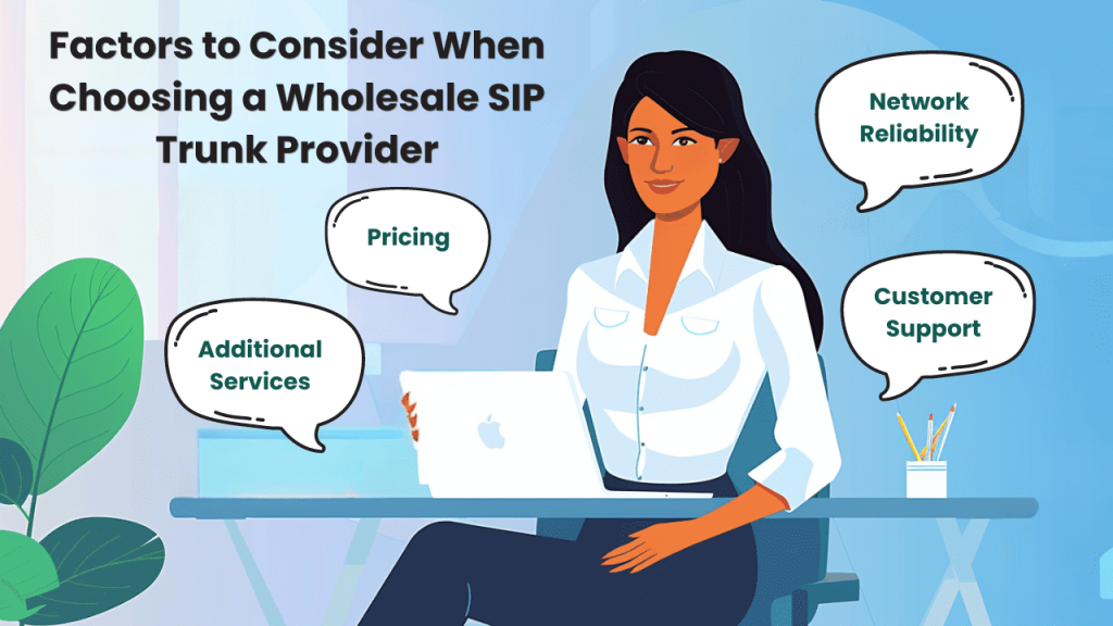 Factors to Consider When Choosing a Wholesale SIP Trunk Provider