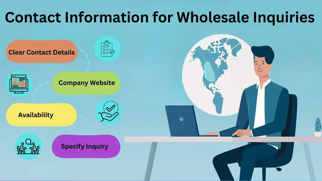 Contact Information for Wholesale Inquiries
