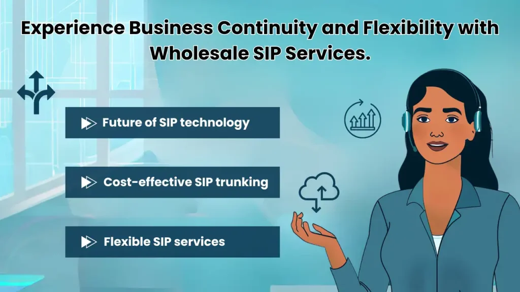 Experience Business Continuity and Flexibility with Wholesale SIP Services.