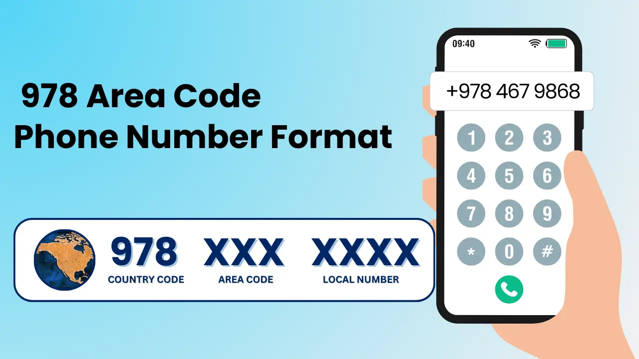 Phone Number Formats and Dialing Codes in the 978 Area Code