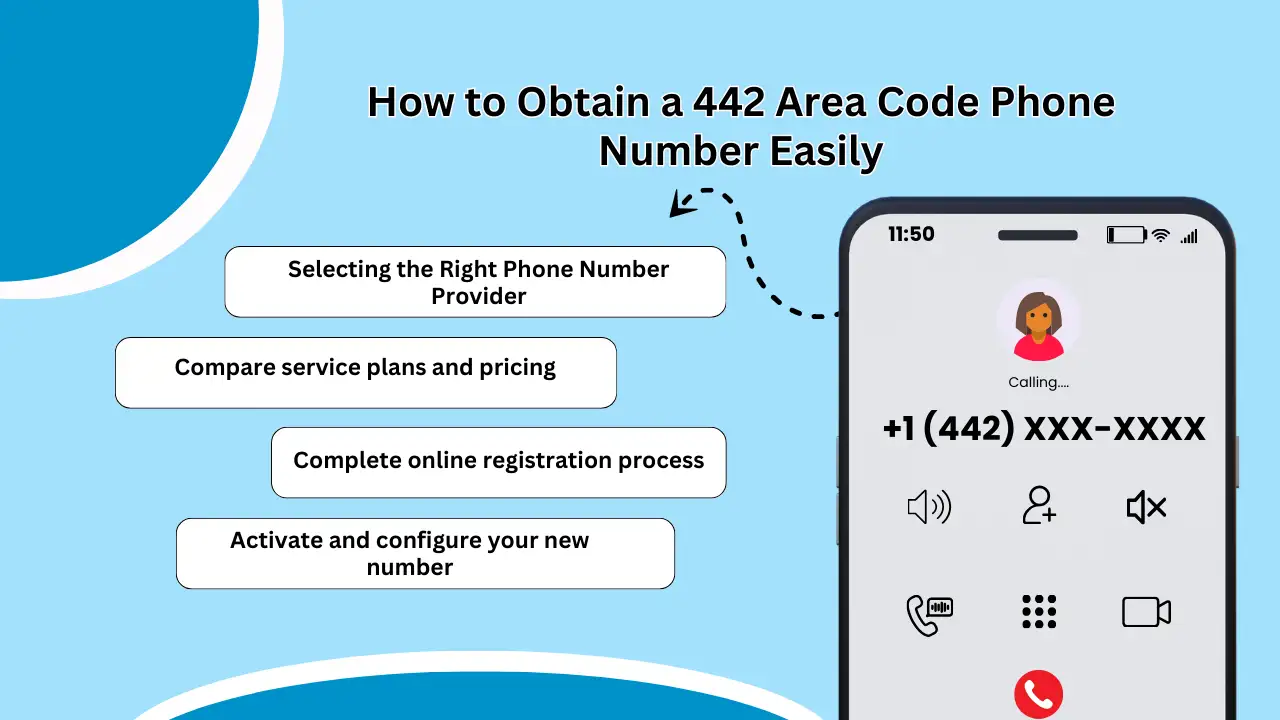 How to Obtain a 442 Area Code Phone Number Easily