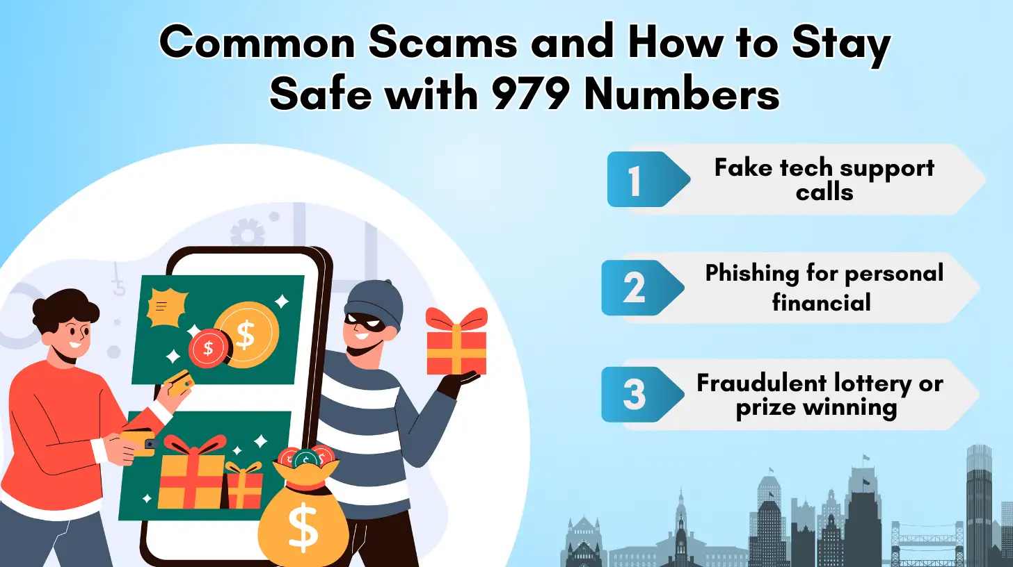 Common Scams and How to Stay Safe with 979 Numbers