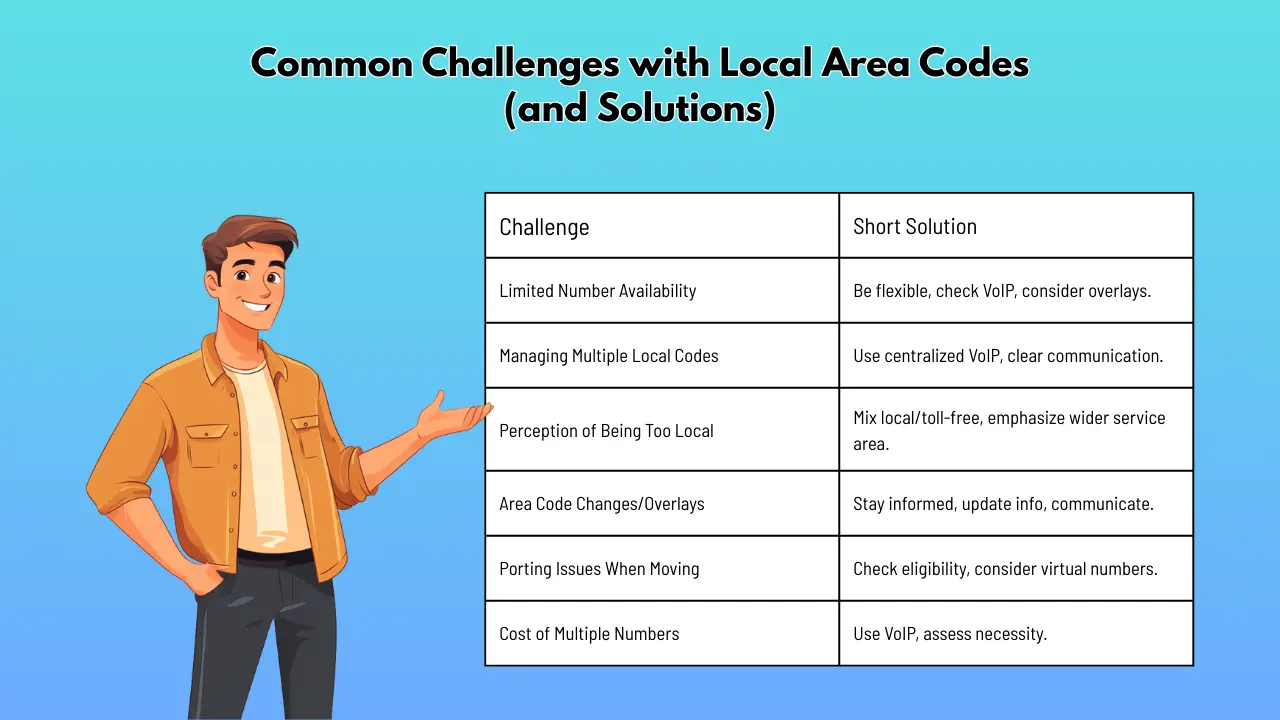 Common Challenges with Local Area Codes (and Solutions)