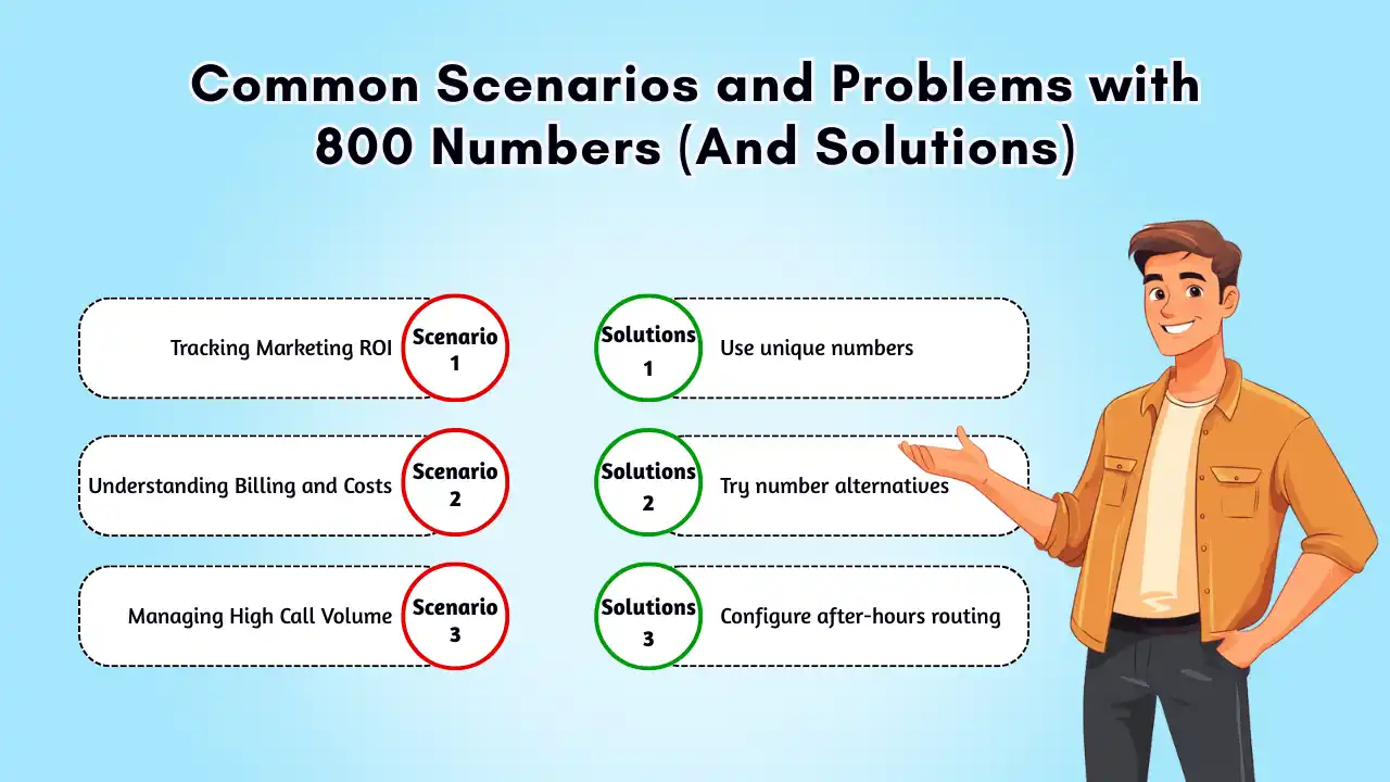 Common Scenarios and Problems with 800 Numbers (And Solutions)