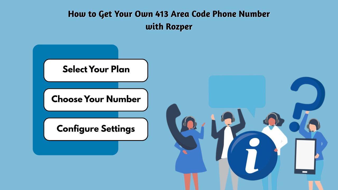 How to Get Your Own 413 Area Code Phone Number with Rozper