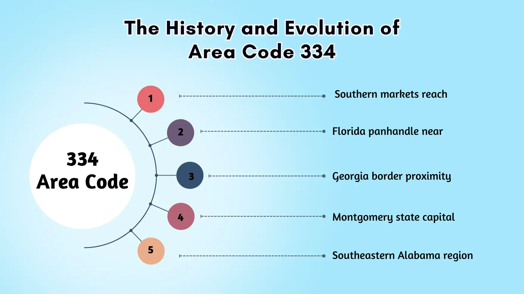 The History and Evolution of Area Code 334