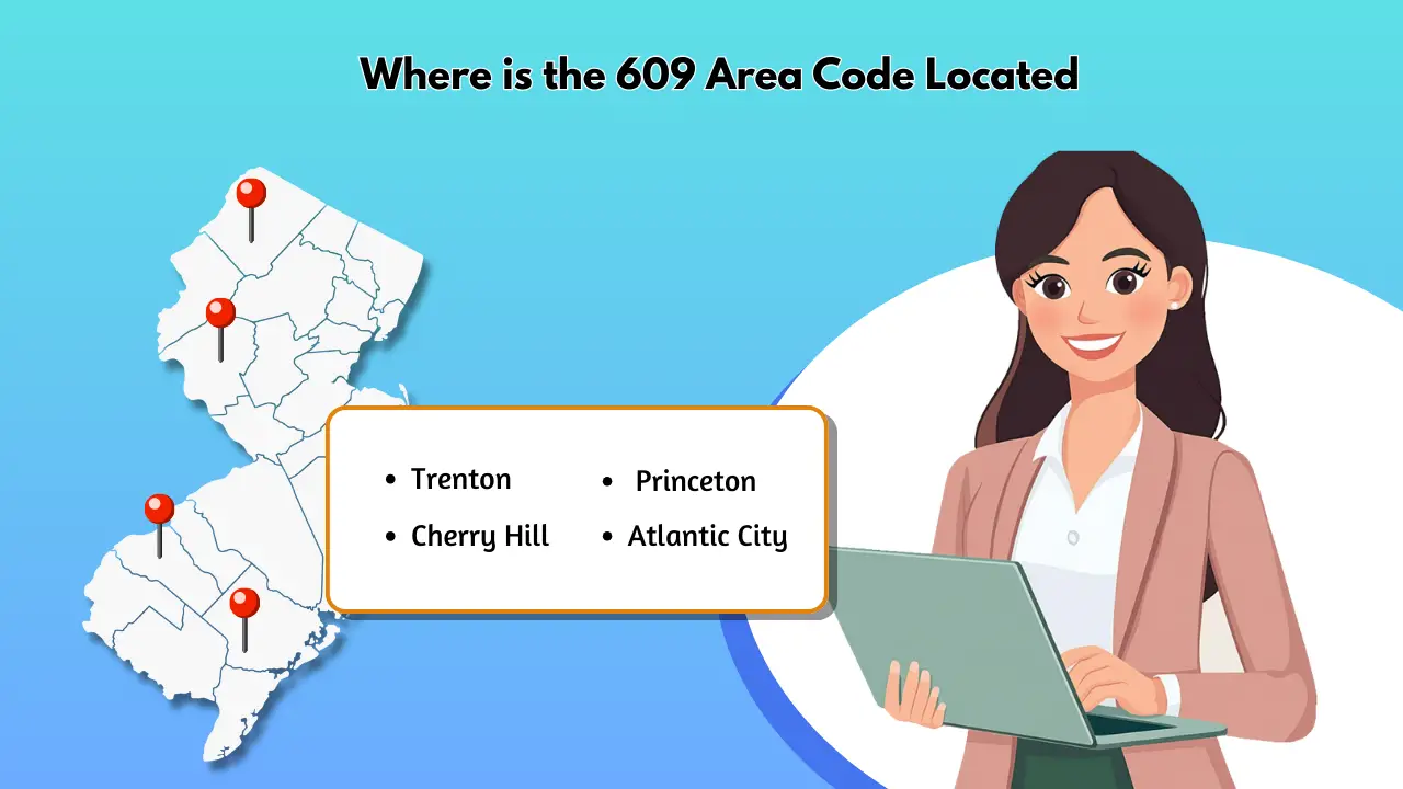 Where is the 609 Area Code Located
