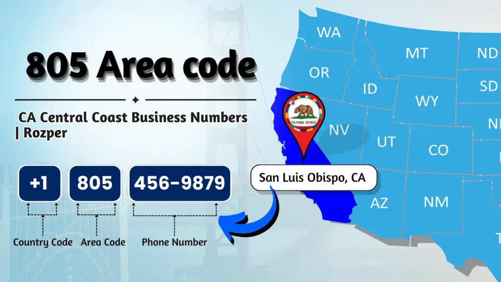 805 Area Code Local CA Numbers for Santa Barbara & Ventura Business