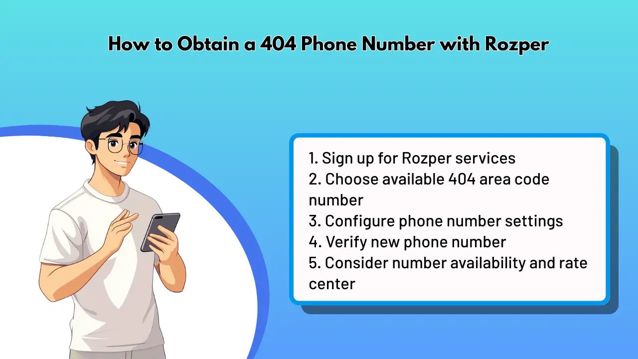 How to Obtain a 404 Phone Number with Rozper