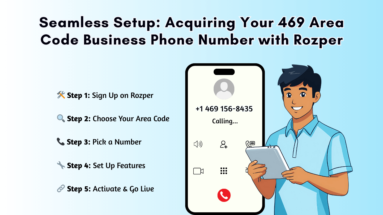Seamless Setup_ Acquiring Your 469 Area Code Business Phone Number with Rozper