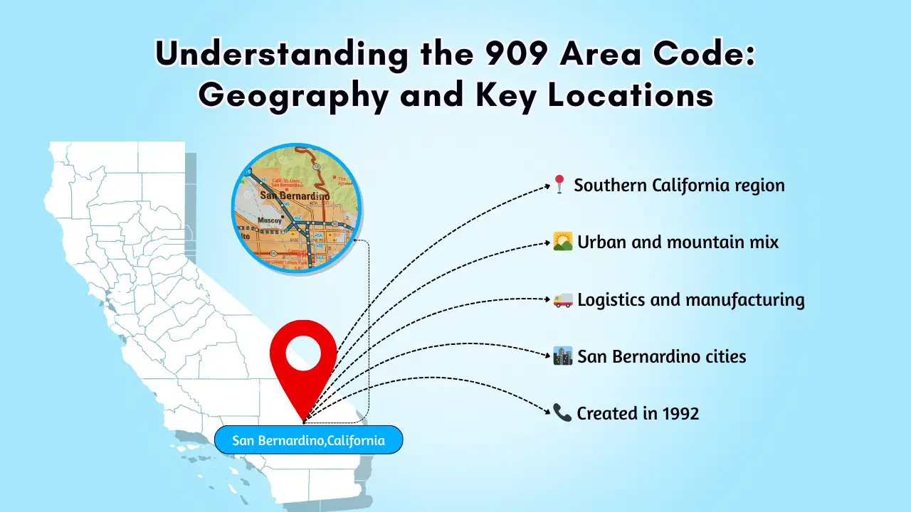 Understanding the 909 Area Code_ Geography and Key Locations