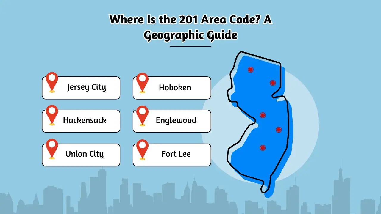 Where Is the 201 Area Code_ A Geographic Guide