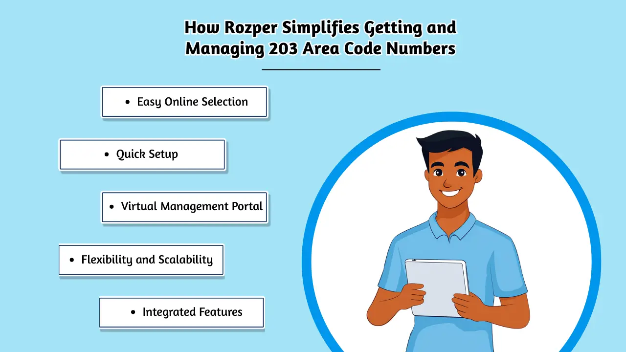 How Rozper Simplifies Getting and Managing 203 Area Code Numbers