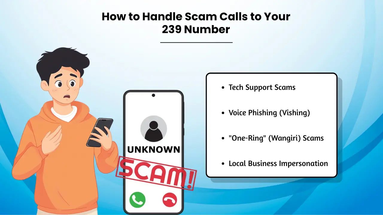 How to Handle Scam Calls to Your 239 Number
