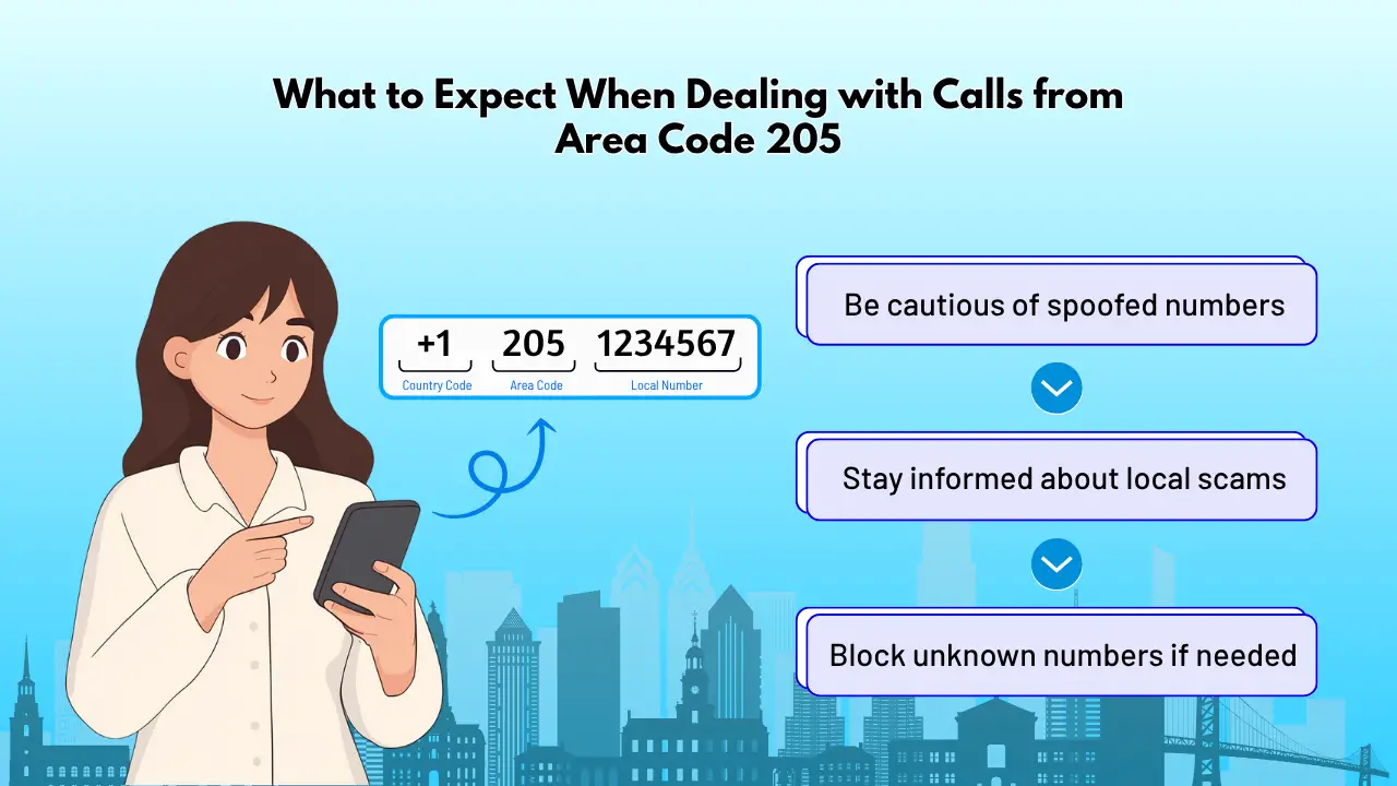 What to Expect When Dealing with Calls from Area Code 205