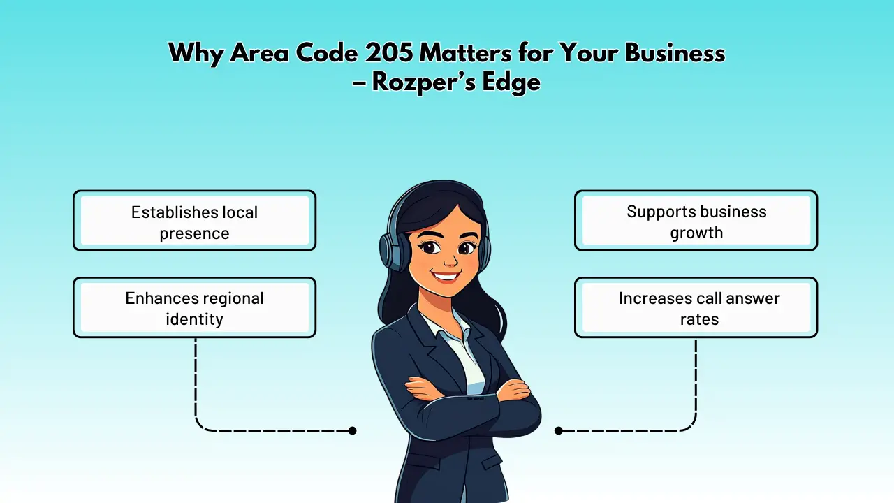 Why Area Code 205 Matters for Your Business – Rozper’s Edge